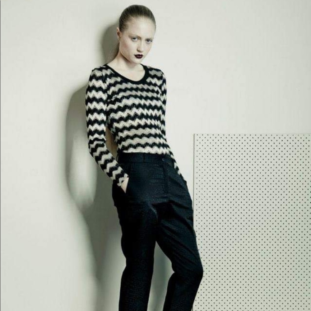Pardon My French (NZ) Zigzag Top